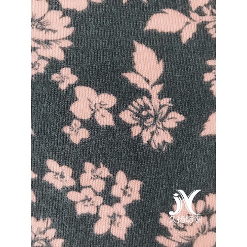 Sweater Knit Fabric Printed