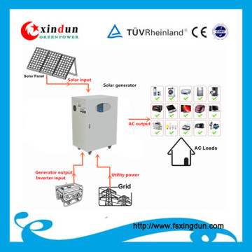 Solar generator 5000 watt solar power generator home use solar generator