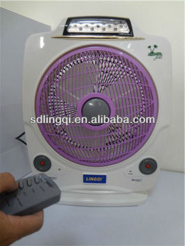 solar powered portable fan rechargeable