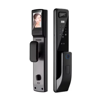 2024 Real-Time Video Intercom and Face Recognition Smart Door Lock with Wi-Fi and Digital Keyless Entry System