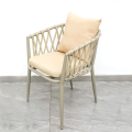Woven Aluminum Lounge Chair for Outdoors
