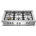 European Gas Ranges Gas Stove 6 Burner