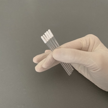 ESD-758P Narrow Corner Cleanroom Polyester Fiber Tipped Swab