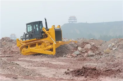 Road construction machinery Shantui SD22 crawler bulldozer