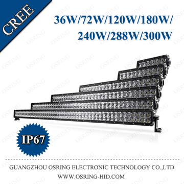 OSRING 4D Off road Led Driving Light 7.5" 13.5" 21.5" 31.5" 41.5" 50" inch 4D 4x4 atv led light bar
