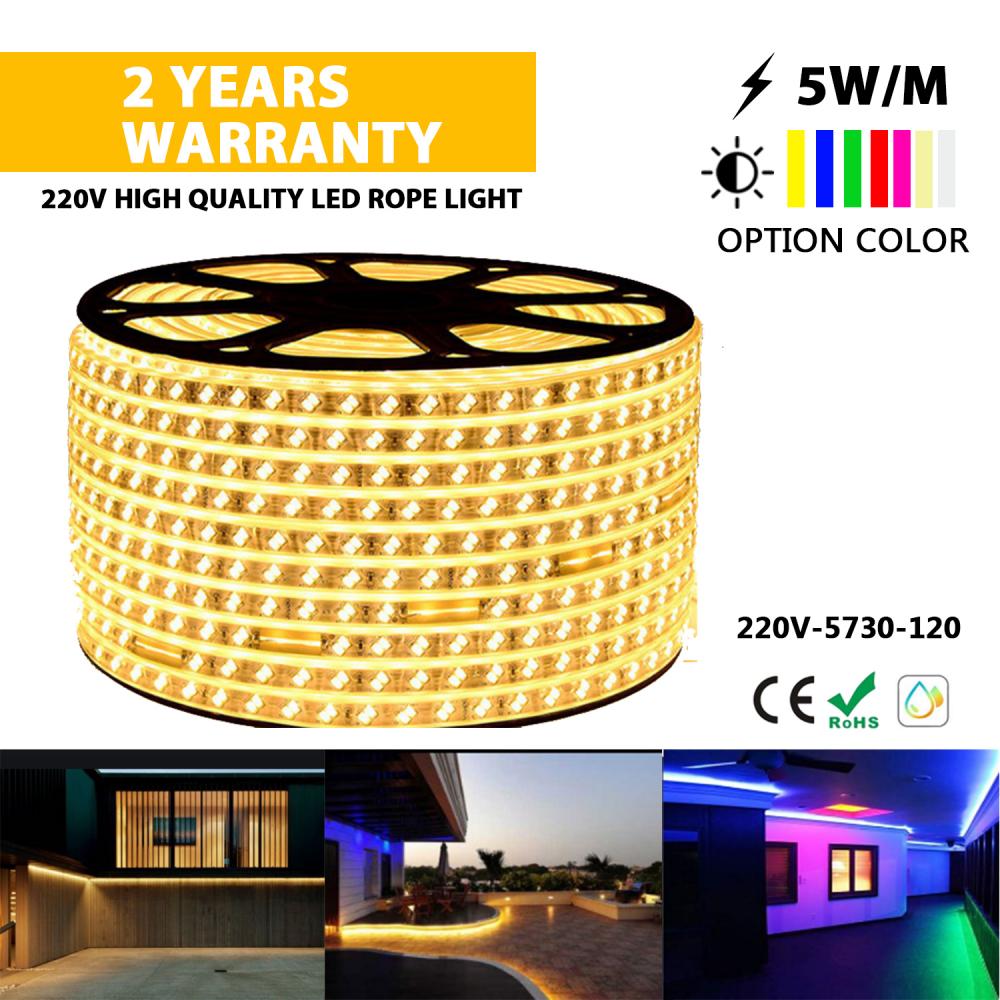 5730 شريط إضاءة LED عالي الجودة حبل ضوء