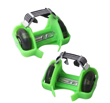 Heel wheels attachable wheels