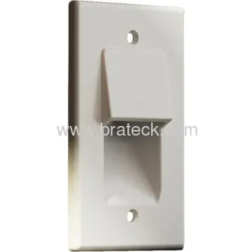 Recessed Low Voltage Cable Plate 