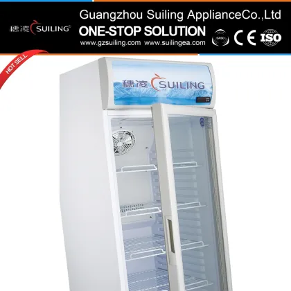 400L upright commercial display electronic refrigerator,electronic refrigerator LGZ-400
