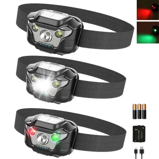 Super Bright Rechargeable Camping & Hunting Head Torch Light