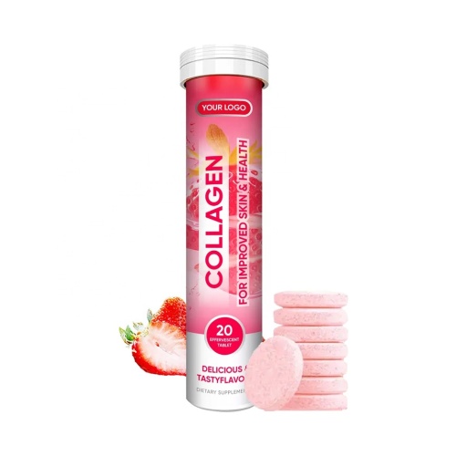 Reduce Wrinkle Skin Whitening Collagen Effervescent Tablets