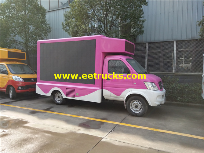 P4 outdoor LED Mobile Advertising Vehicles