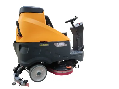 Ride-On Electric Road Sweeper