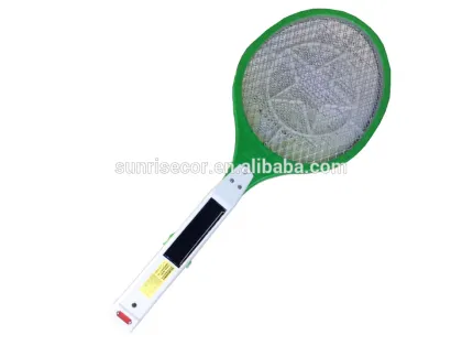 Solar energy mosquito bat with LED Light