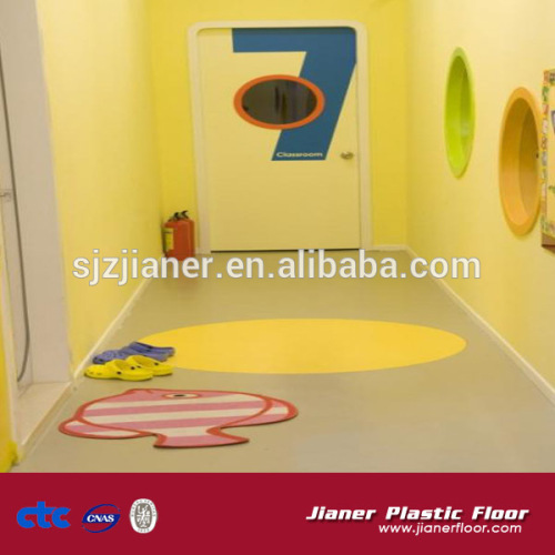 Cartoon pvc foam flooring for children