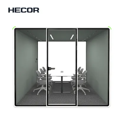 High-Tech Conference Pod for Six Users