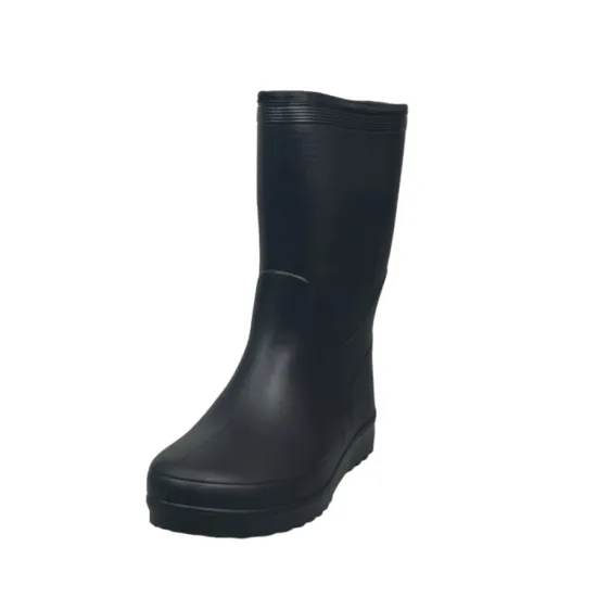 Lightweight EVA Rain Boots for Men - Waterproof & Anti-Slip with Faux Fur