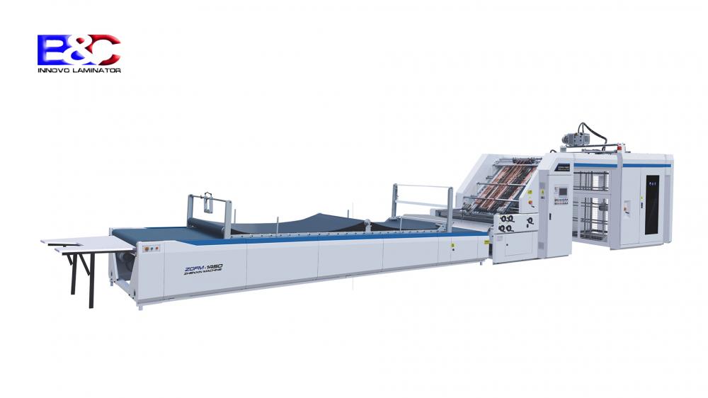 Flute Cardboard Laminated Corrugated Boxes Machine, Fluet Laminating Machine Zgfm1900