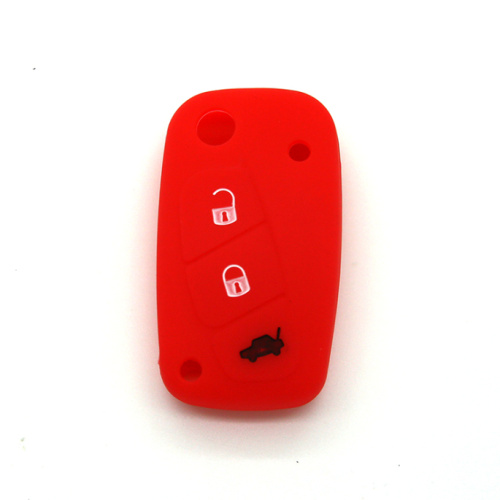 Fiat 3 buttons silicon key cover