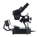 Trinocular Digital Microscope 1X to 4X Inclined Binocular Jewelry Microscope Manufactory
