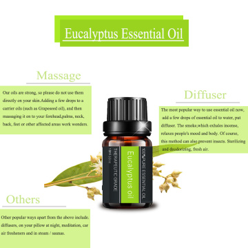 Private Label 100%Pure Eucalyptus Essential Oil for skin