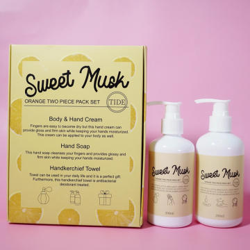 Wholesale GMPC Certified Anti-Aging Wrinkle Hand Soap and Lotion Set for Women