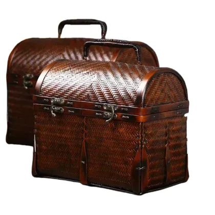 Portable Bamboo Tea Chest: Intangible Cultural Heritage for Outdoor Tea Parties