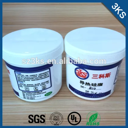 heatsink thermal grease/compounds/paste packed in small can