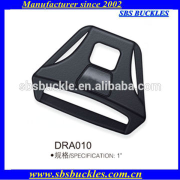 China SBS black D-type rings buckles plastic buckles DRA010 for hiking backpack
