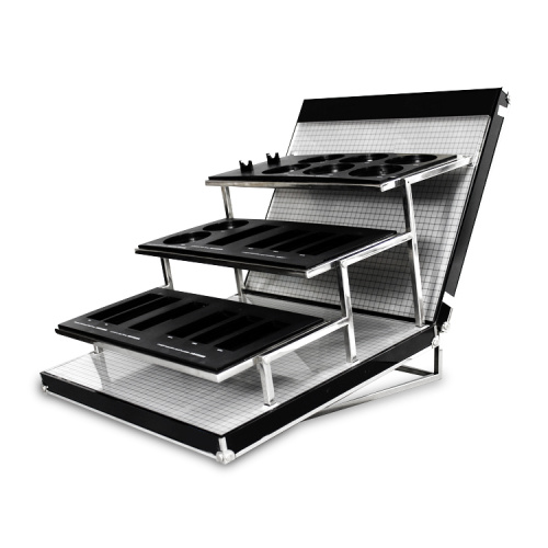 APEX Stair Shape 3 Tiers Makeup Display Rack