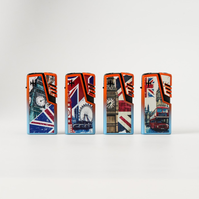 Isqueiro temático de ônibus de dois andares Big Ben