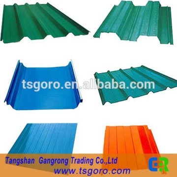 color corrugated metal roofing sheet