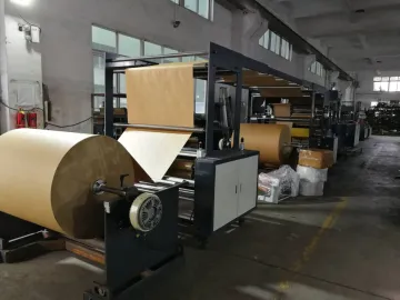 Honeycomb paper cushion padded courier mailer making machine