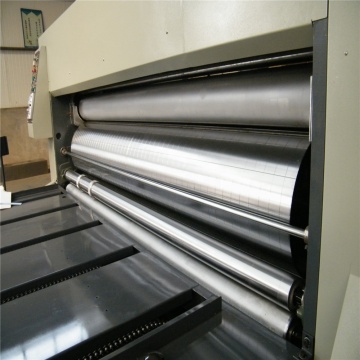 Chain feeder flexo printer slotter die cutting machine