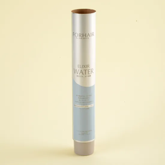 Collapsible Aluminum Hair Color Cream Tube Packaging