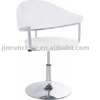 modern height adjustable swivel PU seat with chromed base JR-6088-1 bar stool