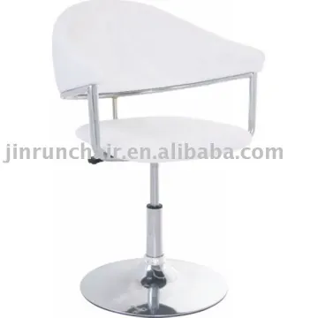modern height adjustable swivel PU seat with chromed base JR-6088-1 bar stool