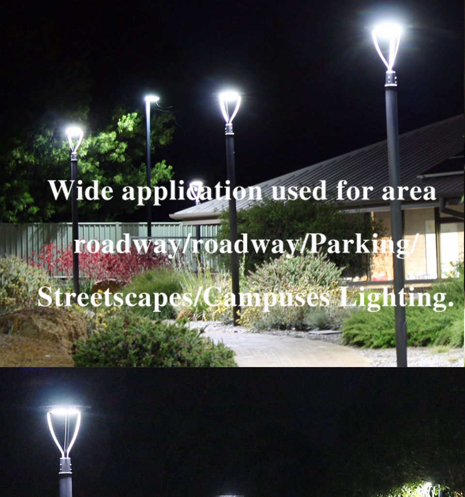 30W post top led fixtures 5000K 110VAC-5