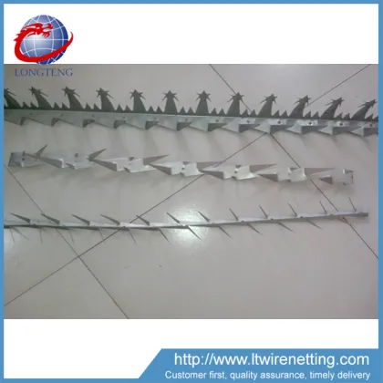 Anping wholesale security wall razor wire fence spikes,anping county wall spikes