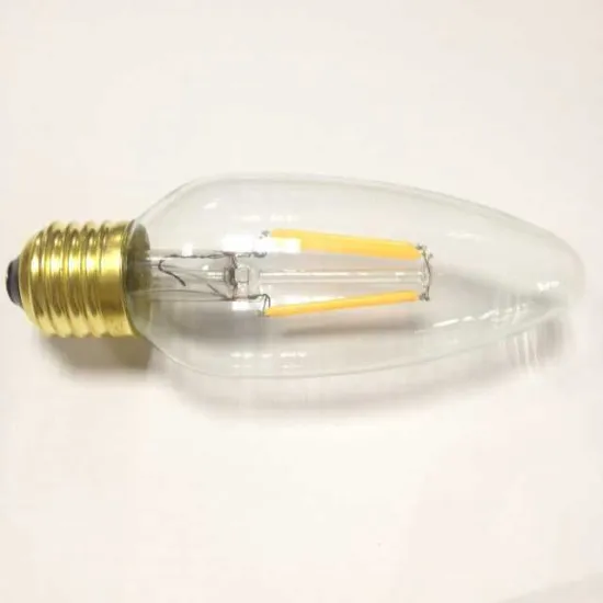 big candle lamp C45 led filament bulb