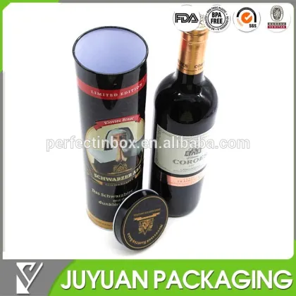 metal gift tin bottle packaging box, tin wine tin box