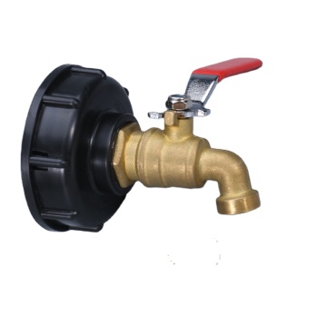 Coarse Thread IBC Tank Tap Adapter - Quick Connect Garden Faucet Valve