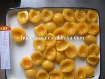 3000g/3100ml canned yellow peach halves/slices/dices in light syrup