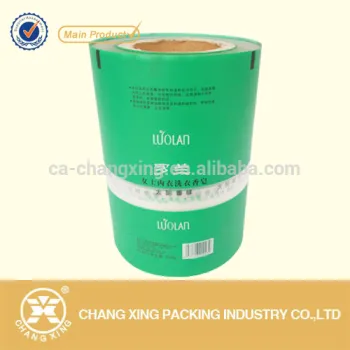 Custom metallized packaging roll film for ladies underwear soap/detergent packaging
