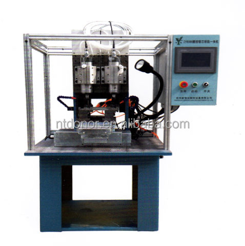 CNC cylinder drilling and key dimpling machine