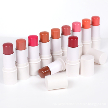 Blush Stick Private Label Mini White Stick Shimmer Matte Cream Cheek Blush Blush Custom Logo Makeup Blush Private Label
