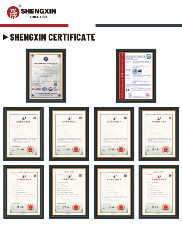 metal fence certificate