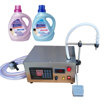 Automatic Liquid Filling Machine for Detergents, Soaps, Juices, and Alcoholic Beverages (50-5000ML)