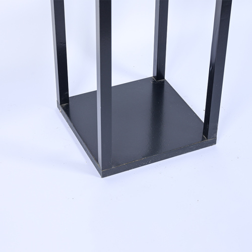 Black Shelf Light Wooden Shelf 5 Layers