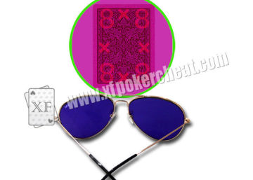 Invisible Ink Vintage And Fashionable Invisible Sunglasses For Marked Playing Cards